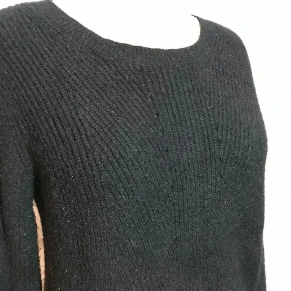 H Halston Knit Sweater Black  Size Small - Picture 5 of 7